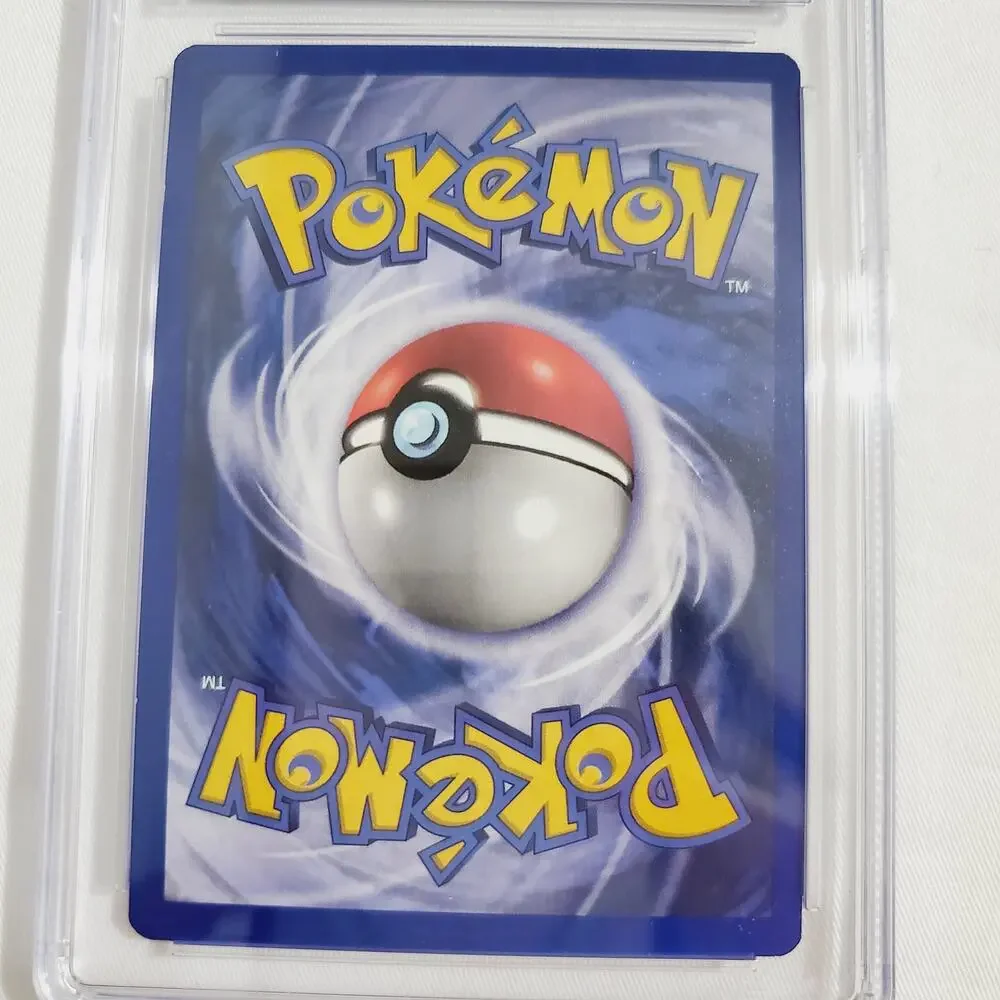 LNew-Vintage '99 Pikachu: Black Star Movie Promo Pokemon CGC Graded 8 EXMT+